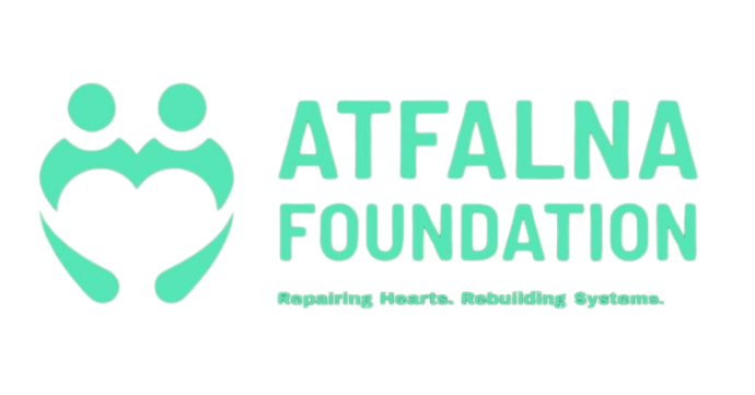 شعار مؤسسة أطفالنا - Atfalna Foundation